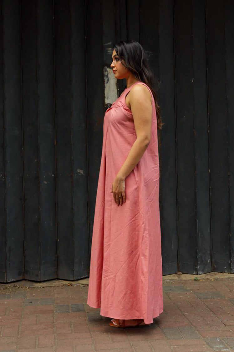 Sunray Linen Mazi Dress