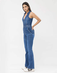 Indigo Marvel Overall Jean