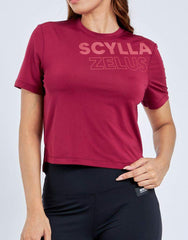 Scylla High Low Crop Top