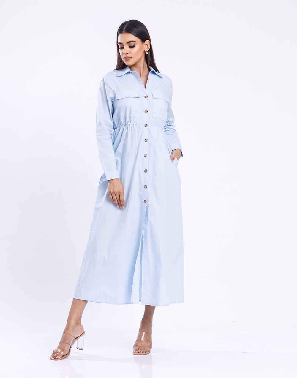 Aurora Button Down Dress