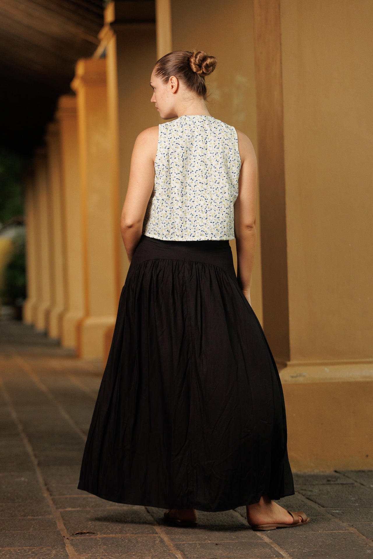The Terra Flow Maxi Skirt