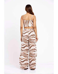 Rosaliya Print Thigh Pant