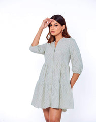 Evelyn Frill Short Dress