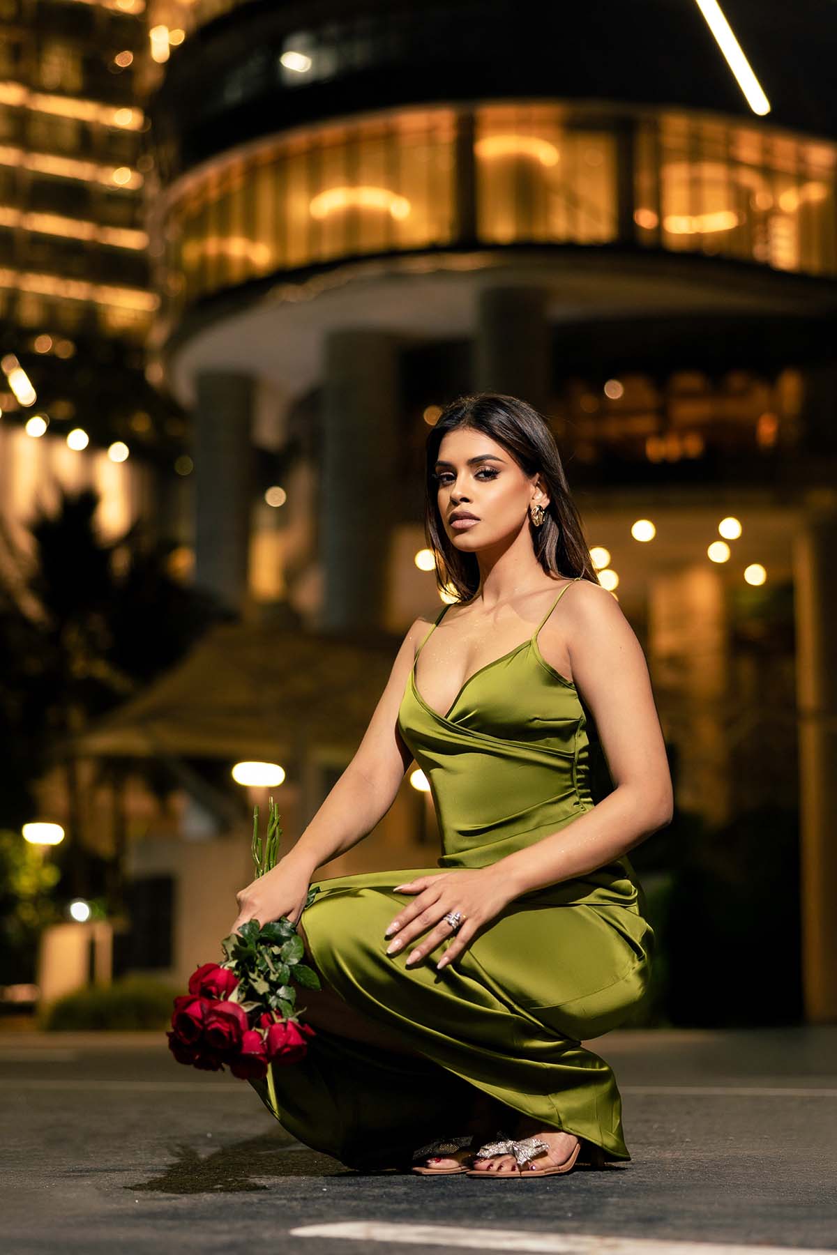 Petal Bloom Maxi Dress