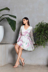Ella Frill Short Dress