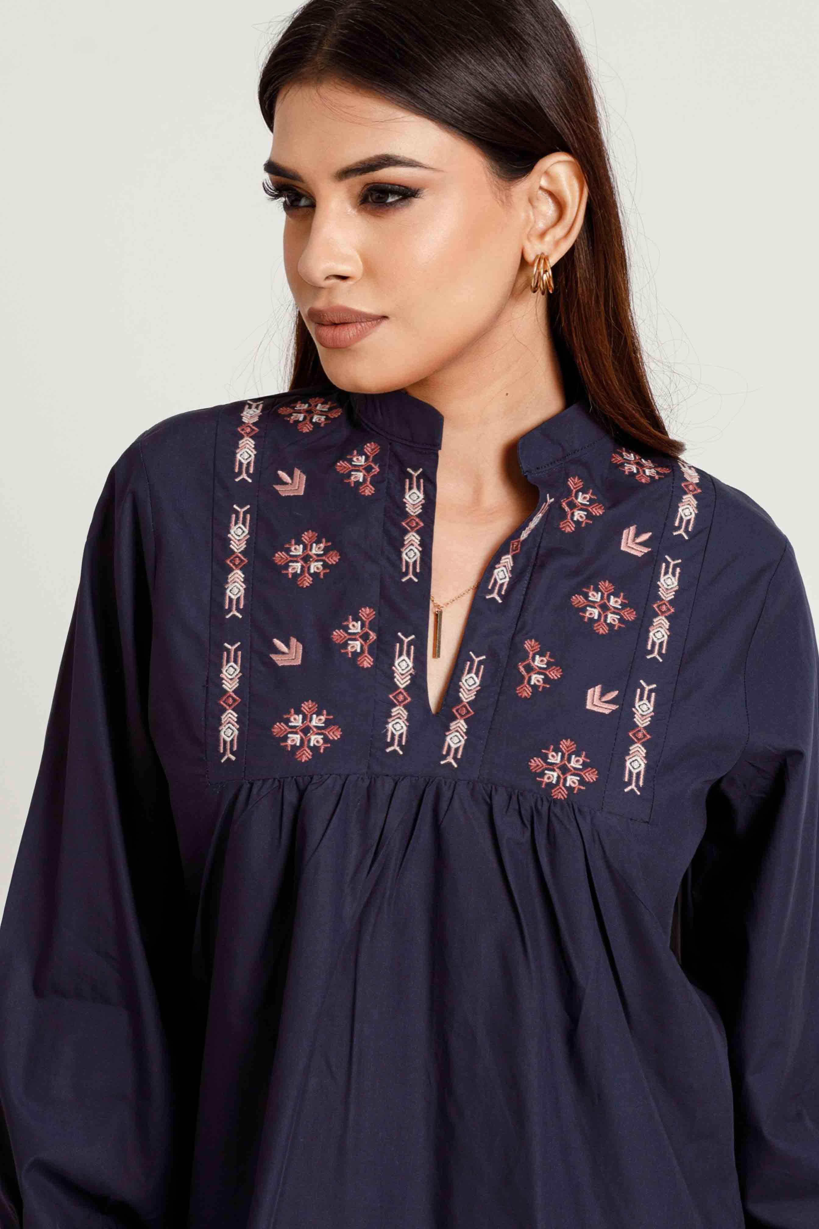 Noah Embroidery Top