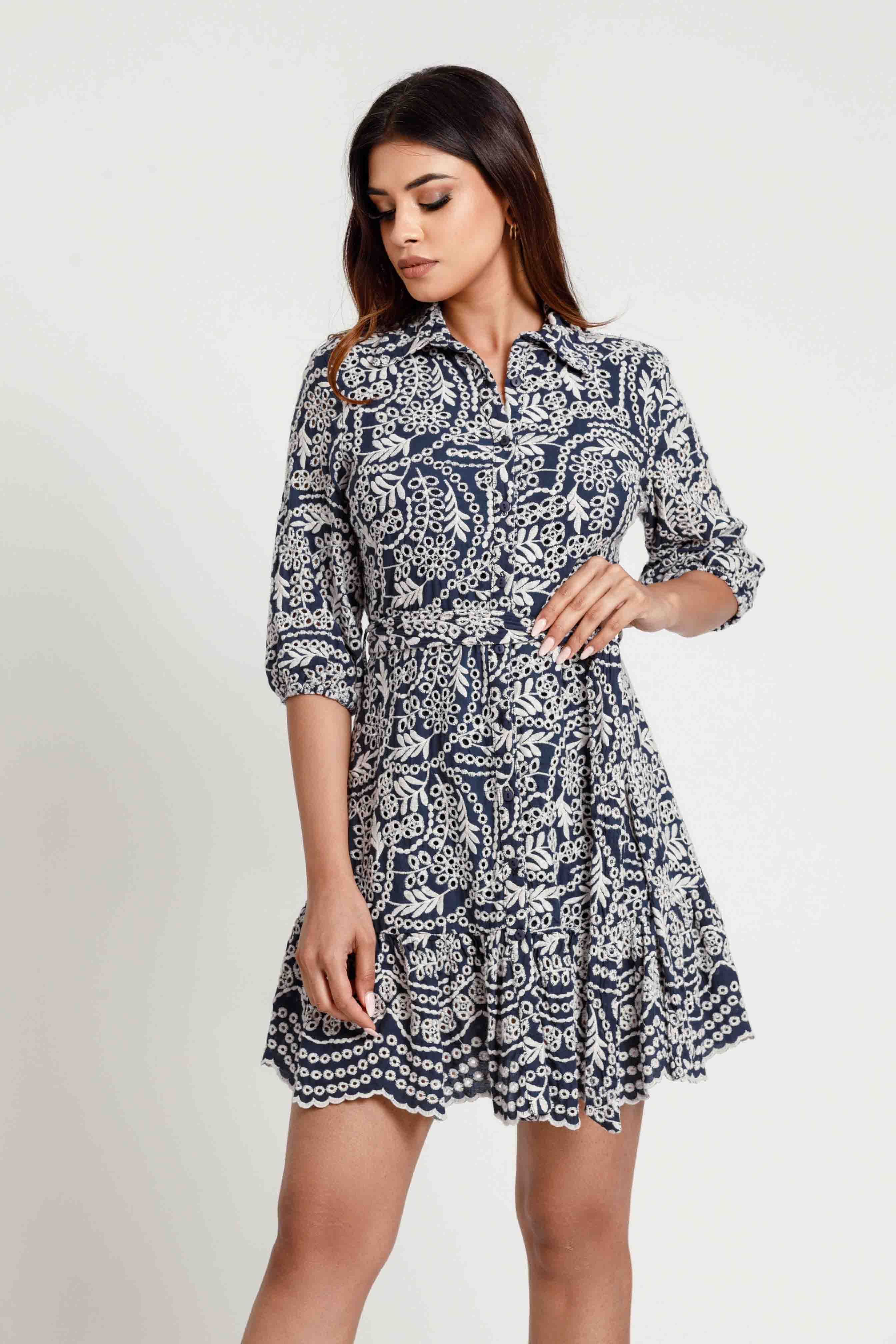 Layla Front Tie Dress