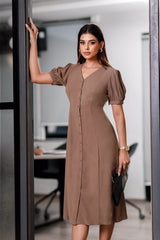 Timeless V Neck Dress