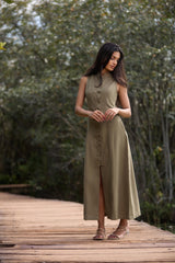 Petalyn Grace Linen Dress