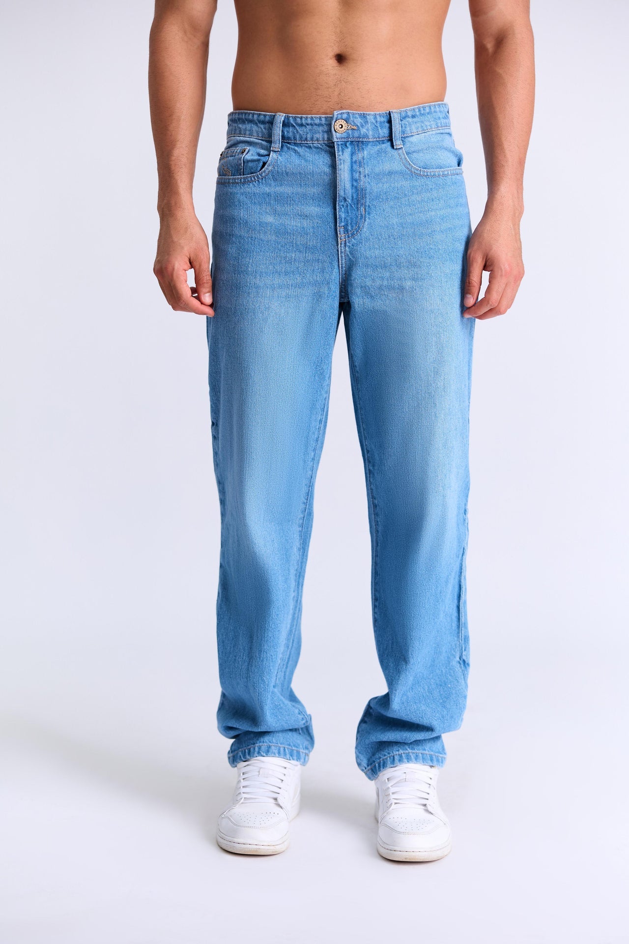 Relaxed Straight Denim