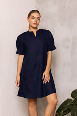 Sunset Soul Linen Dress