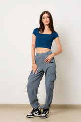 Squared Off Rib Tee