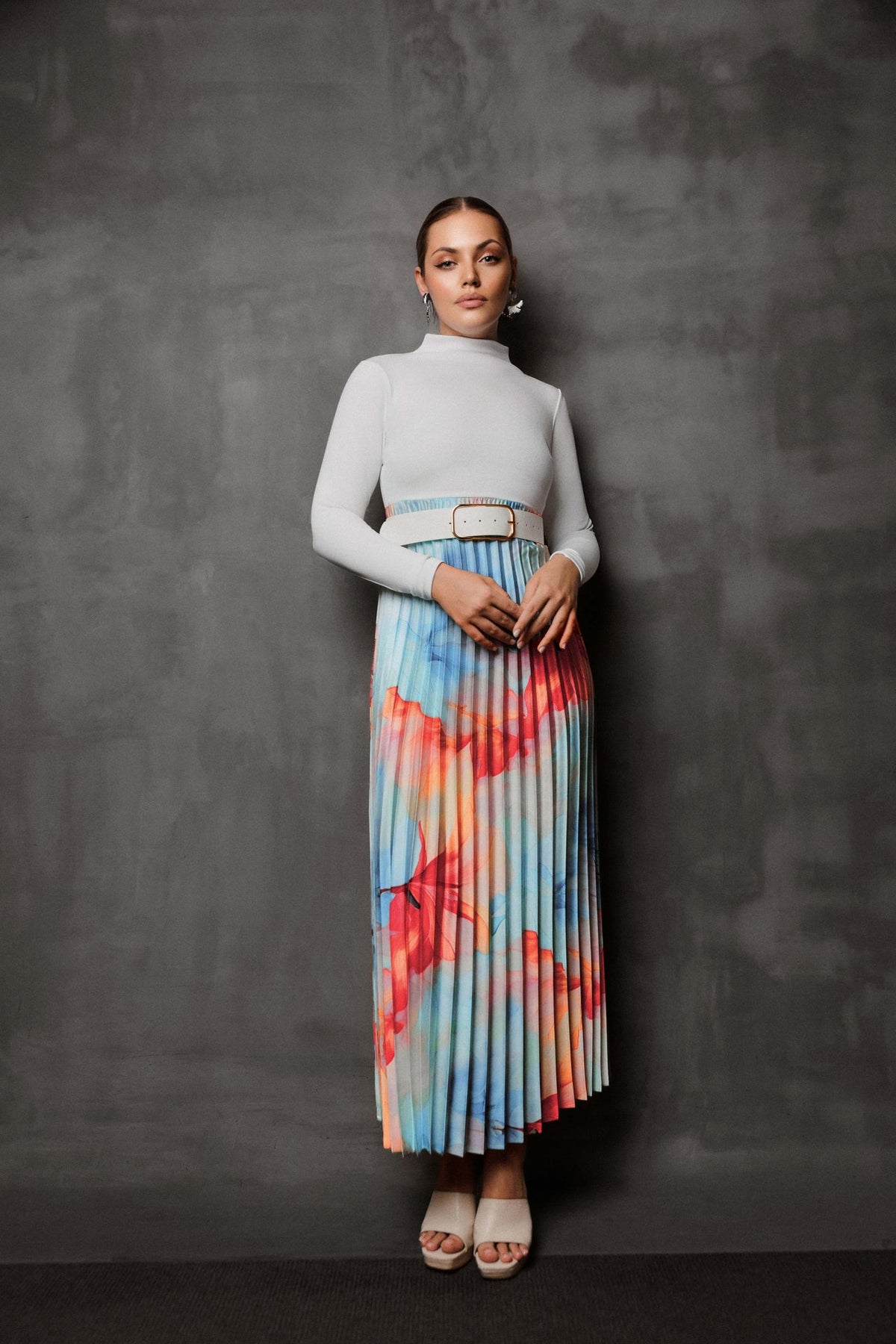 Spectra Pleated Maxi