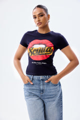 Lethal Graphic Fitted Tee