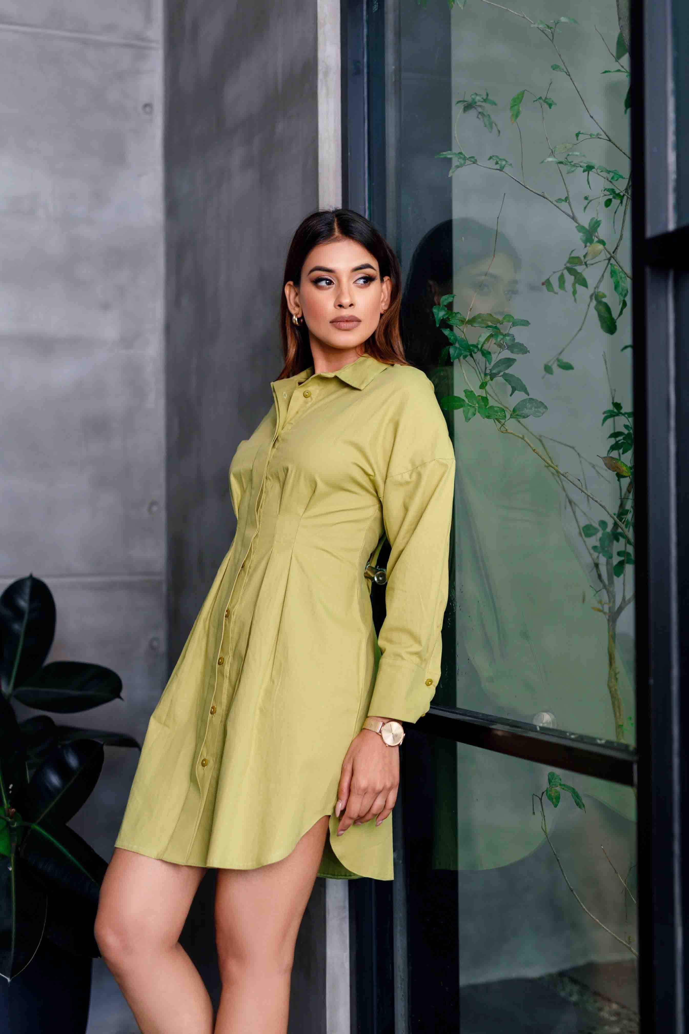 Serinity Shirt Dress