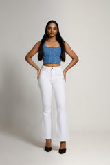 Contour High-Rise Slim Flare Pant