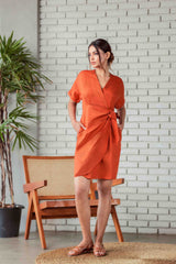 Lavish Linen Luxe Dress