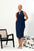 The Tailored Wrap Sheath Dress