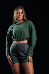 Waffle Luxe Crop