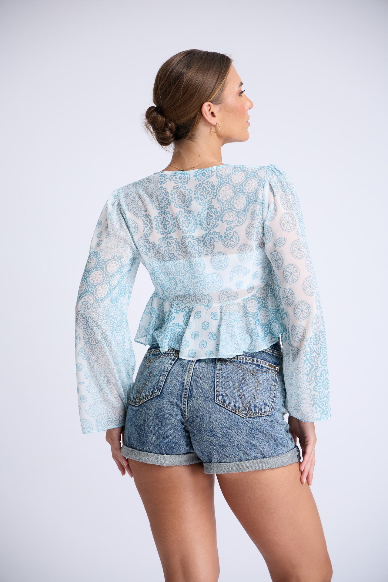 Frill Essence Long Sleeve Top