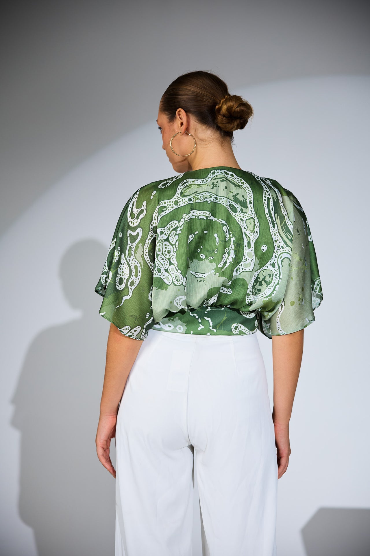 Crystal Bloom Sleeve Top