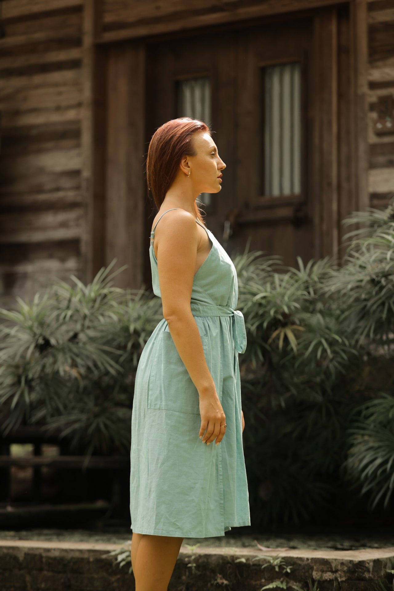 Briar Bloom Linen Dress