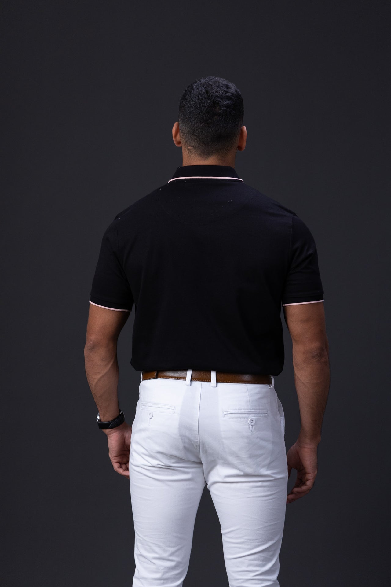 The Classic Contrast-Tipped Polo
