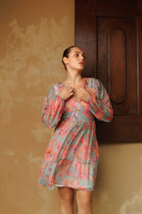 The Ruffled Surplice Mini