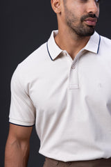 The Classic Contrast-Tipped Polo