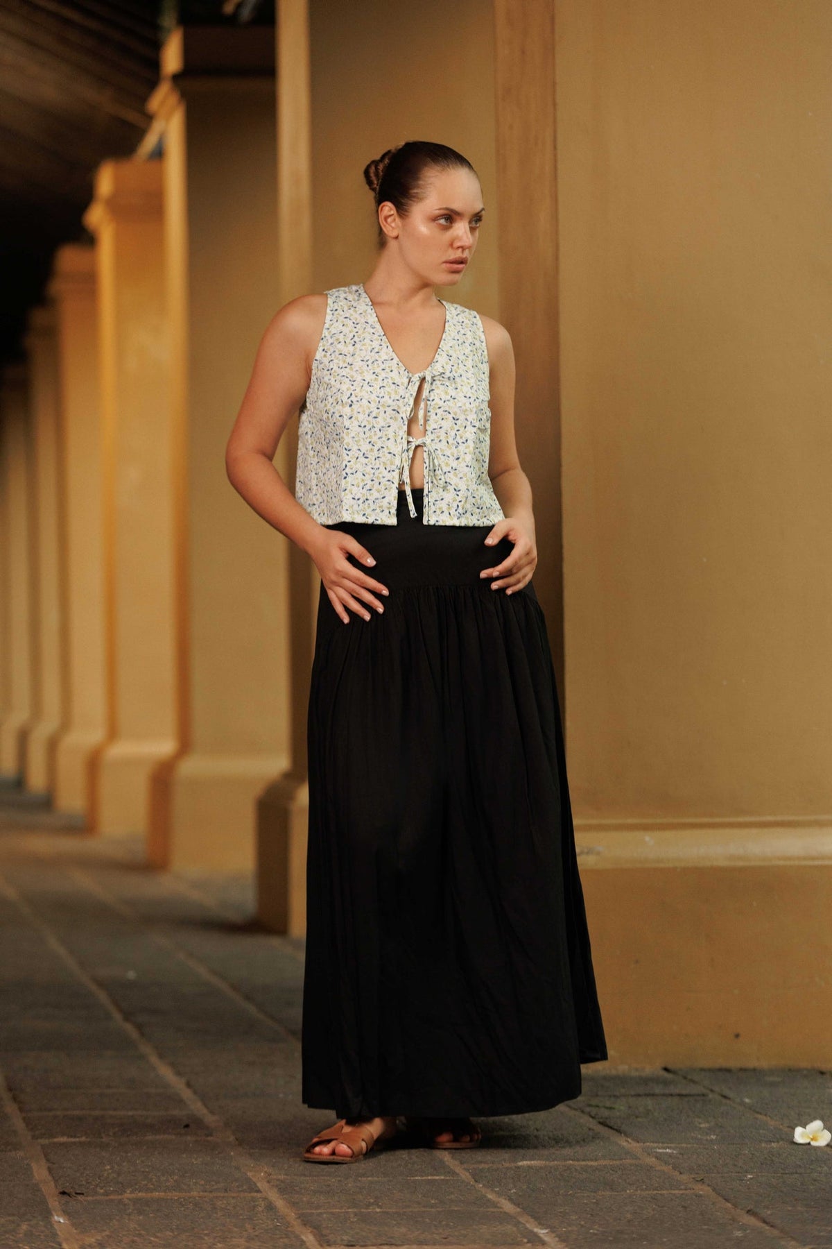 The Terra Flow Maxi Skirt