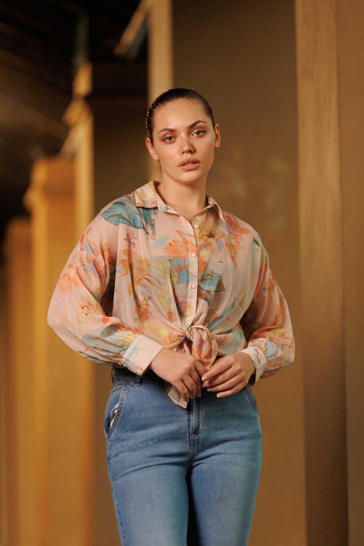 Felicity Oversized Shirt Top