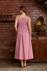 Sienna Petal Linen Dress