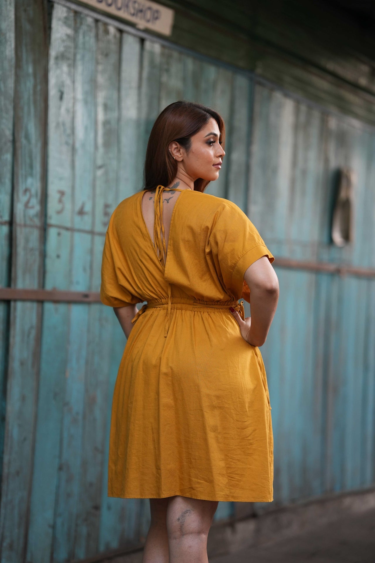 Sunspell Linen Dress