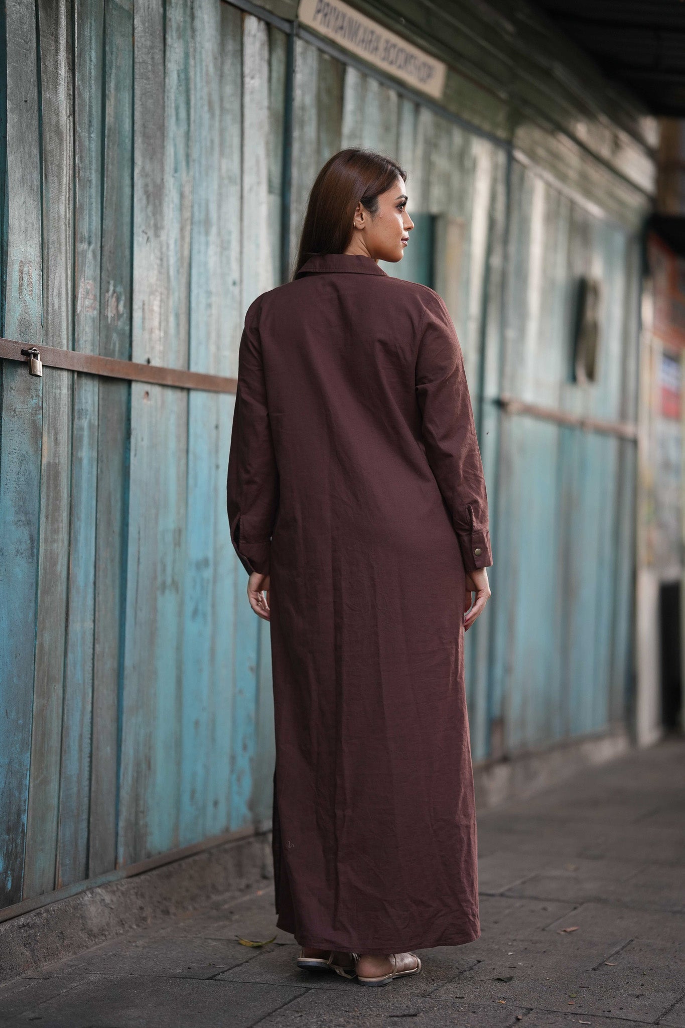 Sahara Soul Linen Dress