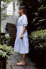 Serene Harmony Linen Dress