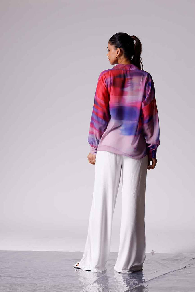 Sunset Serenity Oversized Shirt