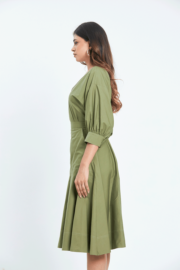 Camila Puff Sleeve Dress