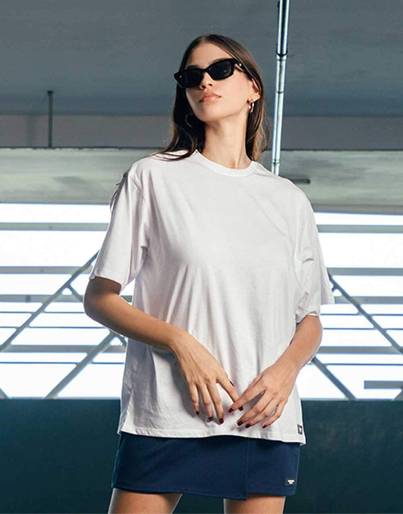 Maze Graphic Oversized T Shirt