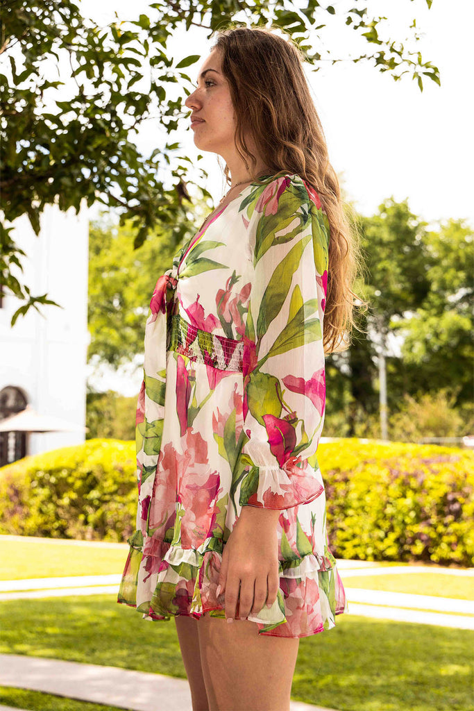 Garden Blooms Short Dress