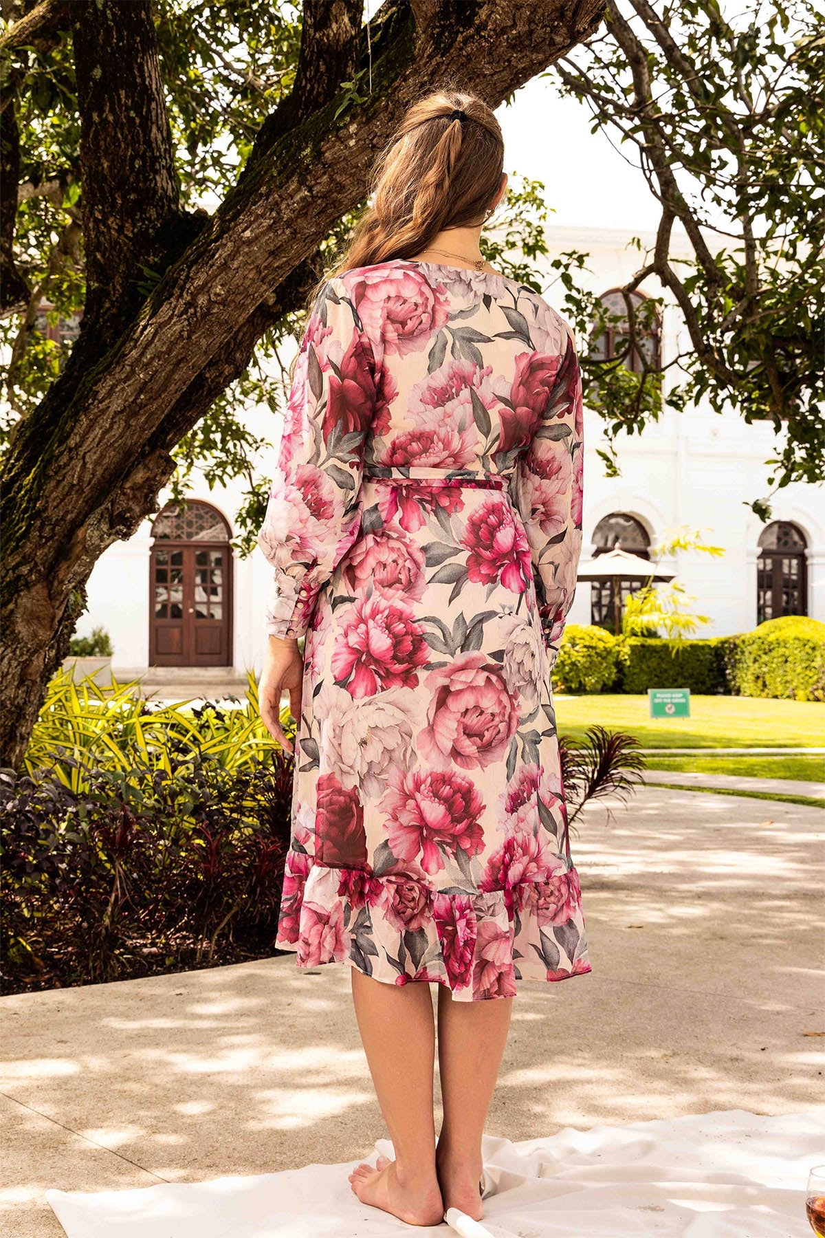 Kaylee Printed Midi Dress