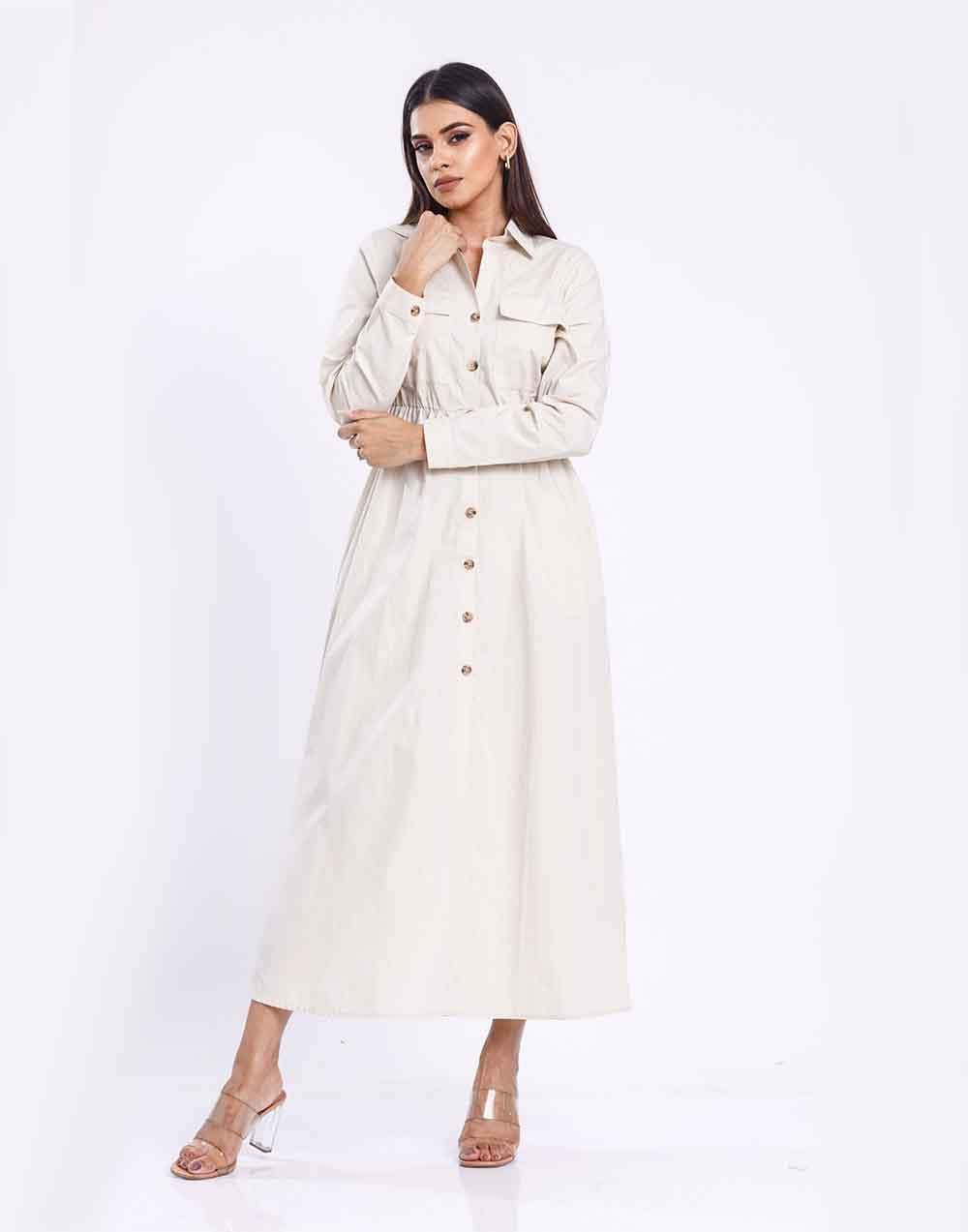 Aurora Button Down Dress