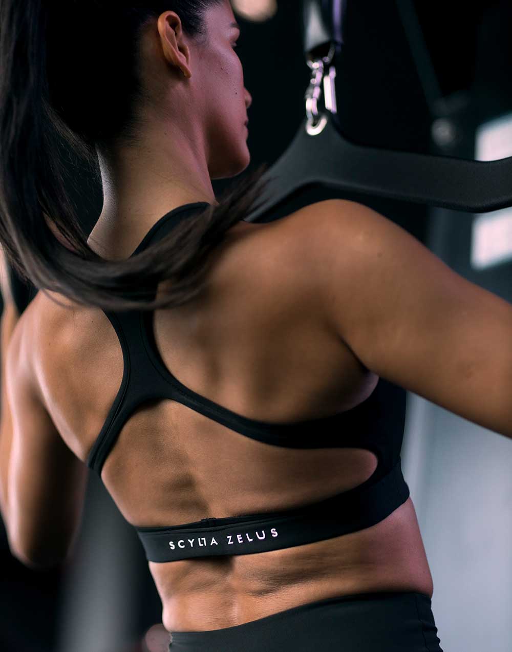 Stratos Cutout Sports Bra