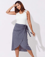 Pretty Time Wrap Skirt