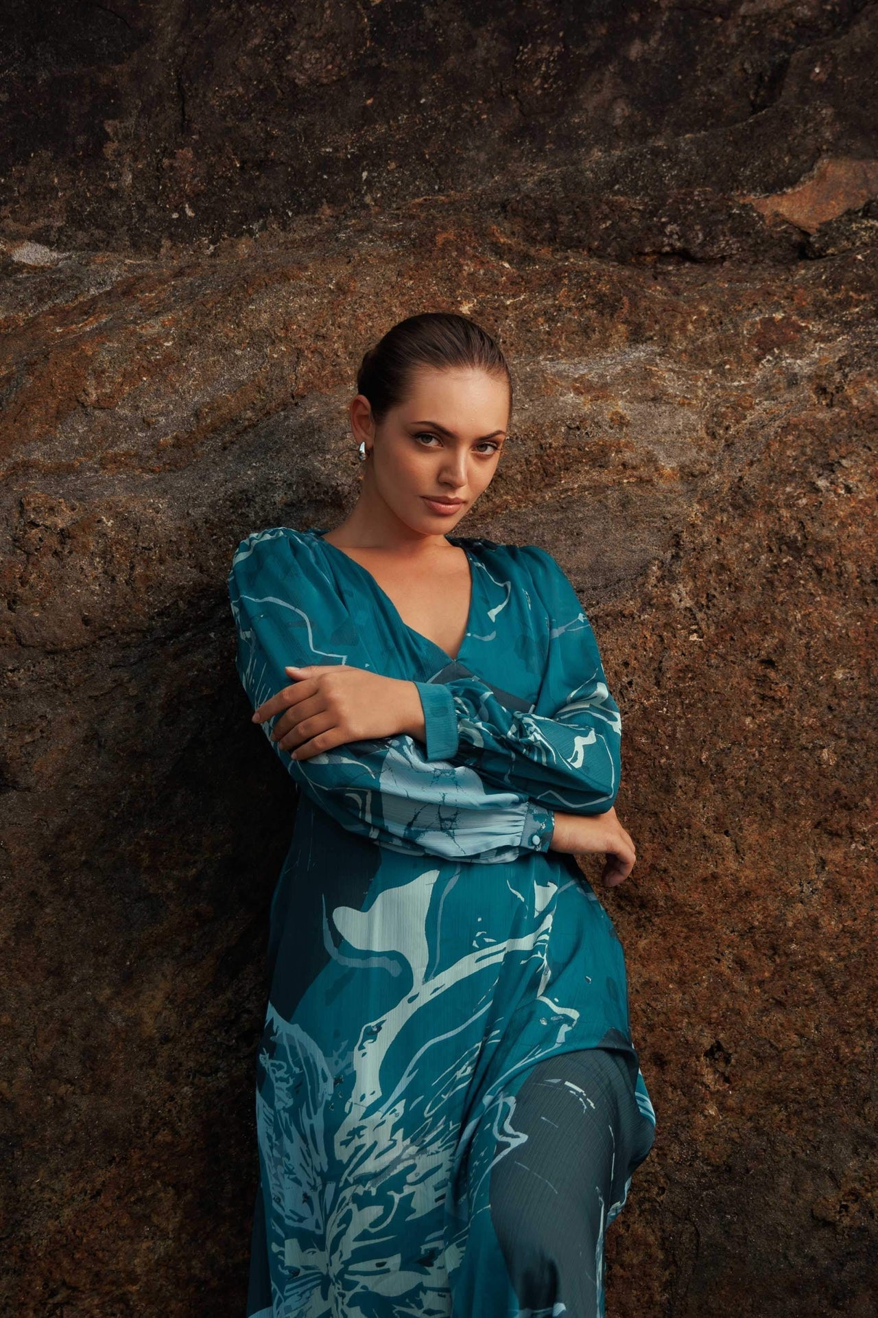 Heritage Bloom Maxi Dress