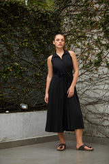 Vineyard Noir Midi Dress