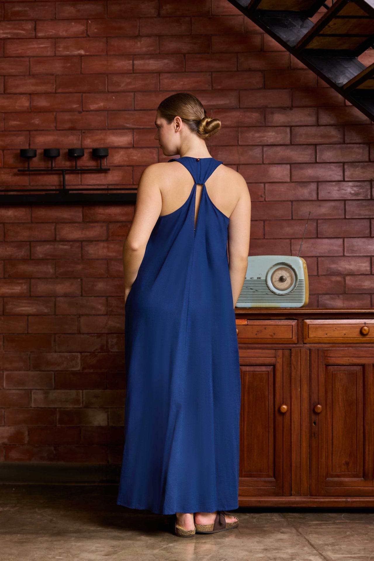 Velina Bloom Linen Dress