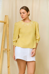 Lindenvale Linen Top