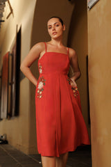 The Embroidered Fit-and-Flare