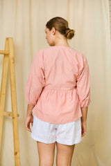 Bloomina Rae Linen Top