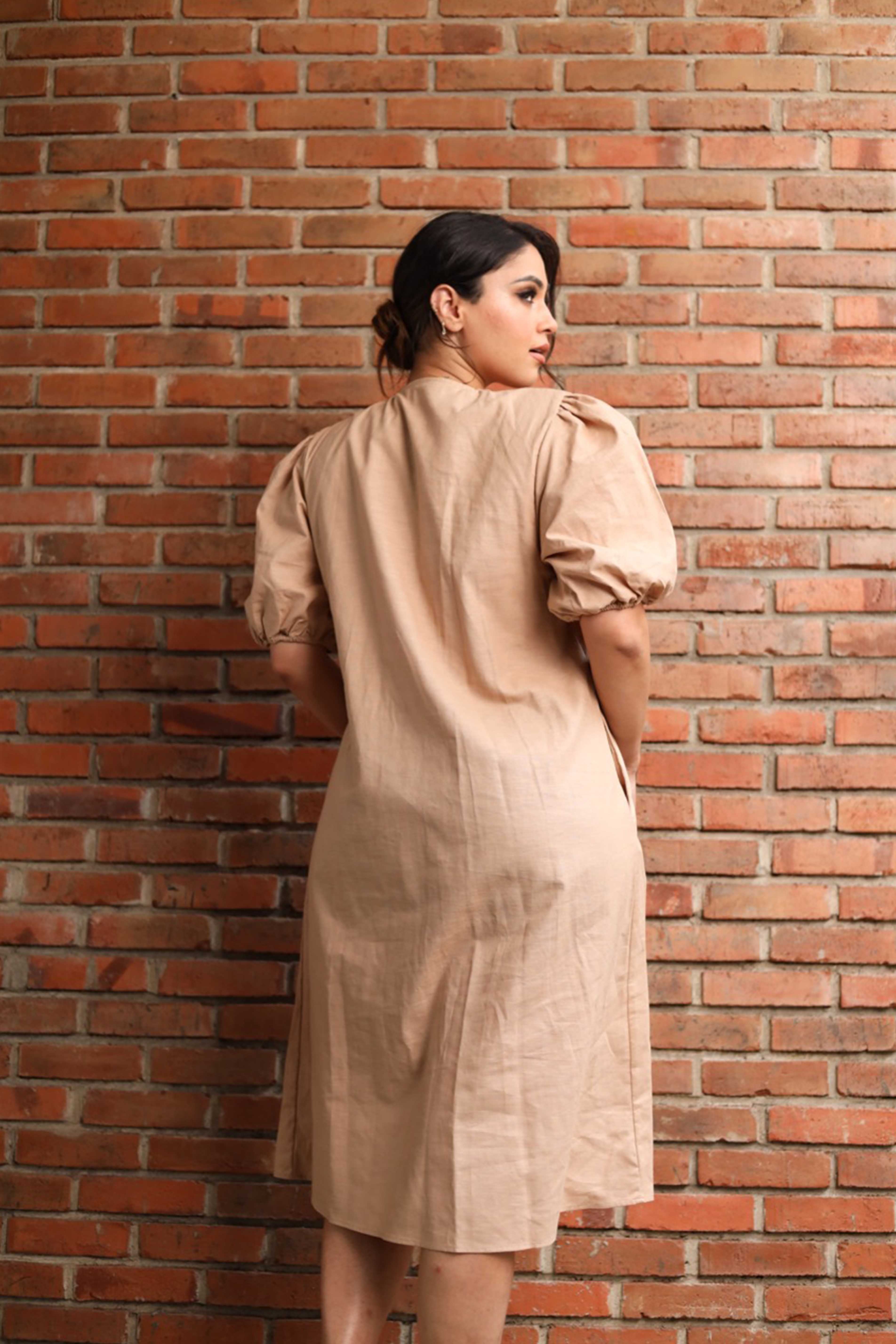 Elvora Linen Dress